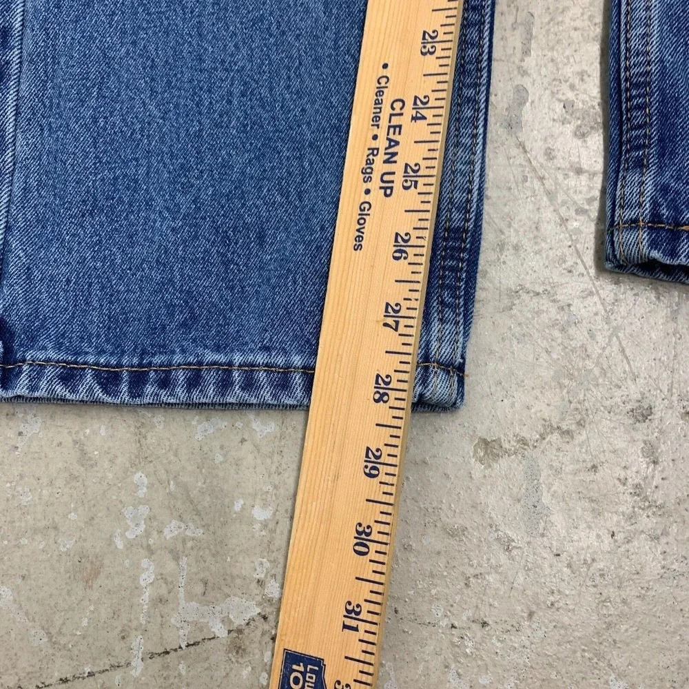 Levis 505 Jeans Mens 34x29 Pants Blue Straight Leg Medium Wash Denim Fits 36x29